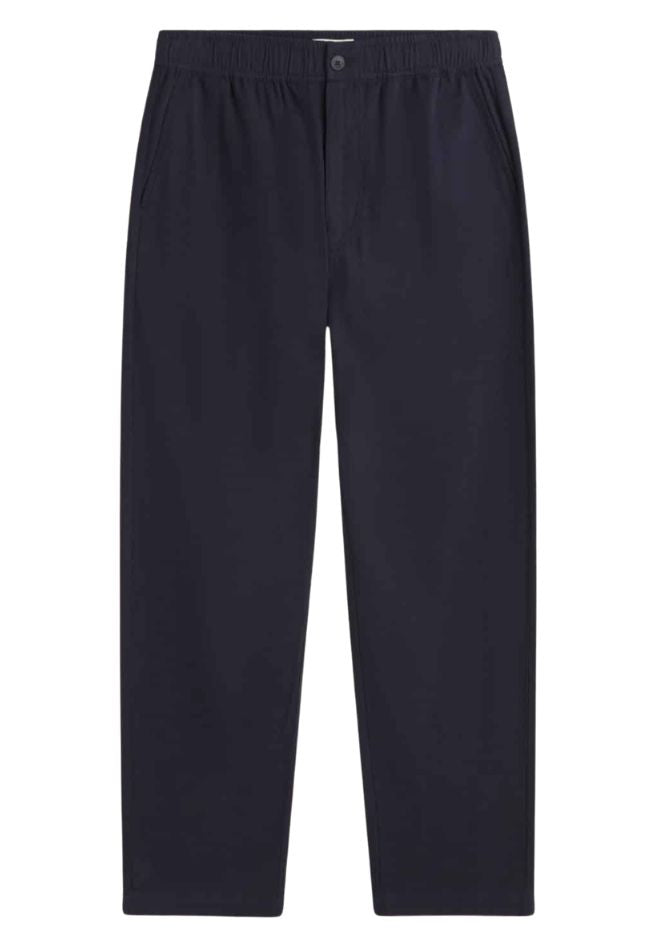 THINKING MU Light travel pants navy men