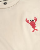 THINKING MU Zach lobster t-shirt pannacota men