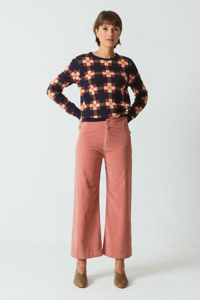 SKFK Iruntza trousers vintage rose P5 women