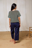 TWOTHIRDS Cirali t-shirt mixed stripes women