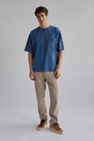 TWOTHIRDS Whitestrand t-shirt vintage indigo men