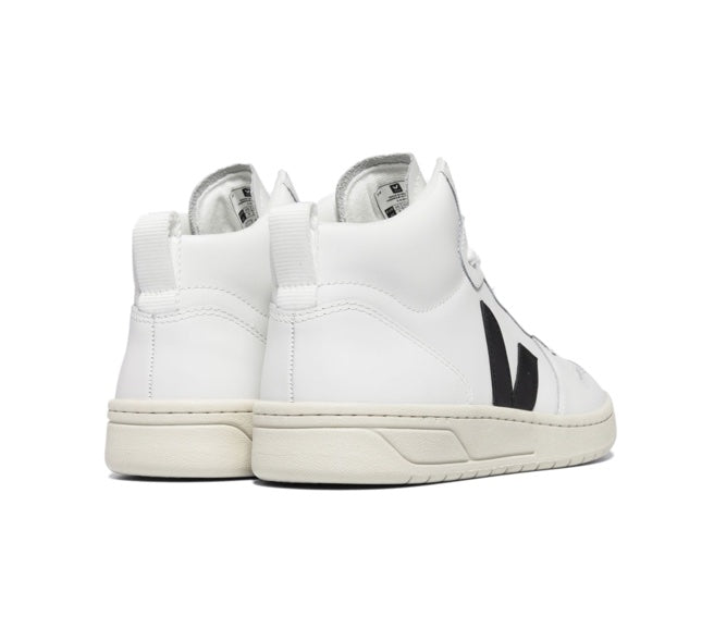 VEJA V-15 Leather extra white black women