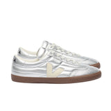 VEJA Panenka leather silver white pierre bark women