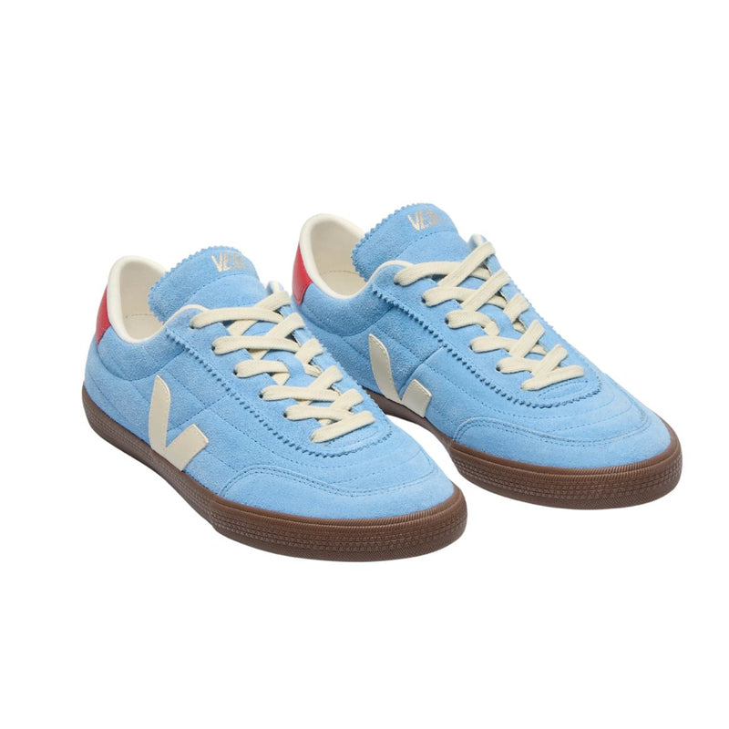VEJA Panenka suede aqua pierre bark women
