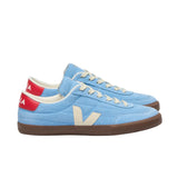 VEJA Panenka suede aqua pierre bark women