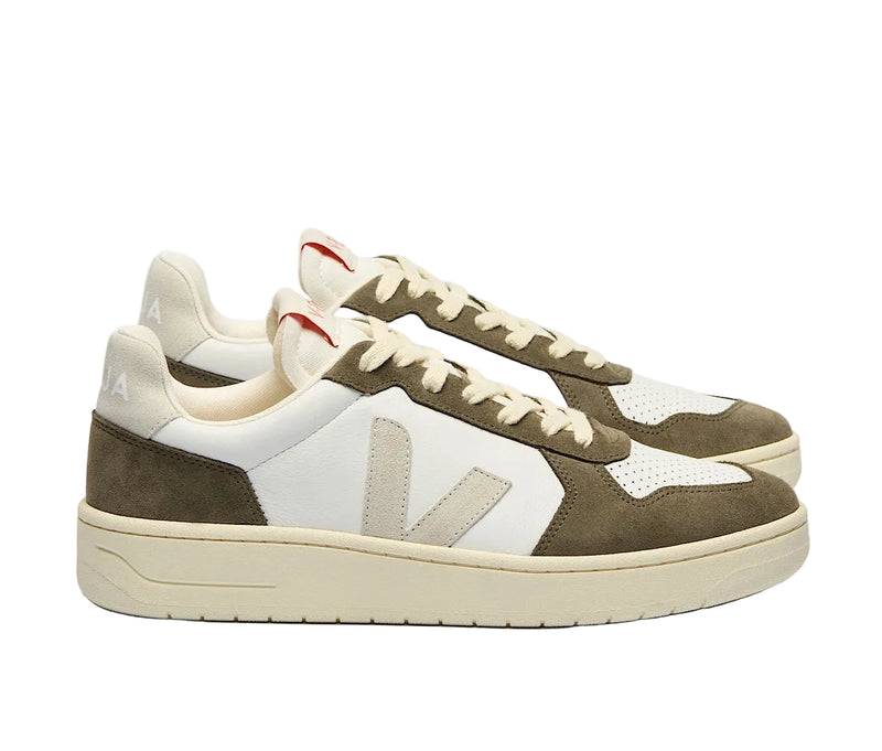 VEJA V-82 white natural kaki men