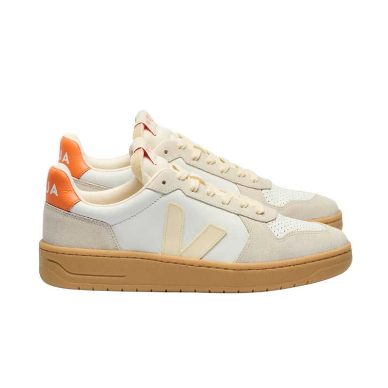 VEJA V-82 leather pure calcaire fury women