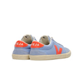 VEJA Volley leather olympe orange fluo calcaire women