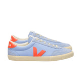 VEJA Volley leather olympe orange fluo calcaire women