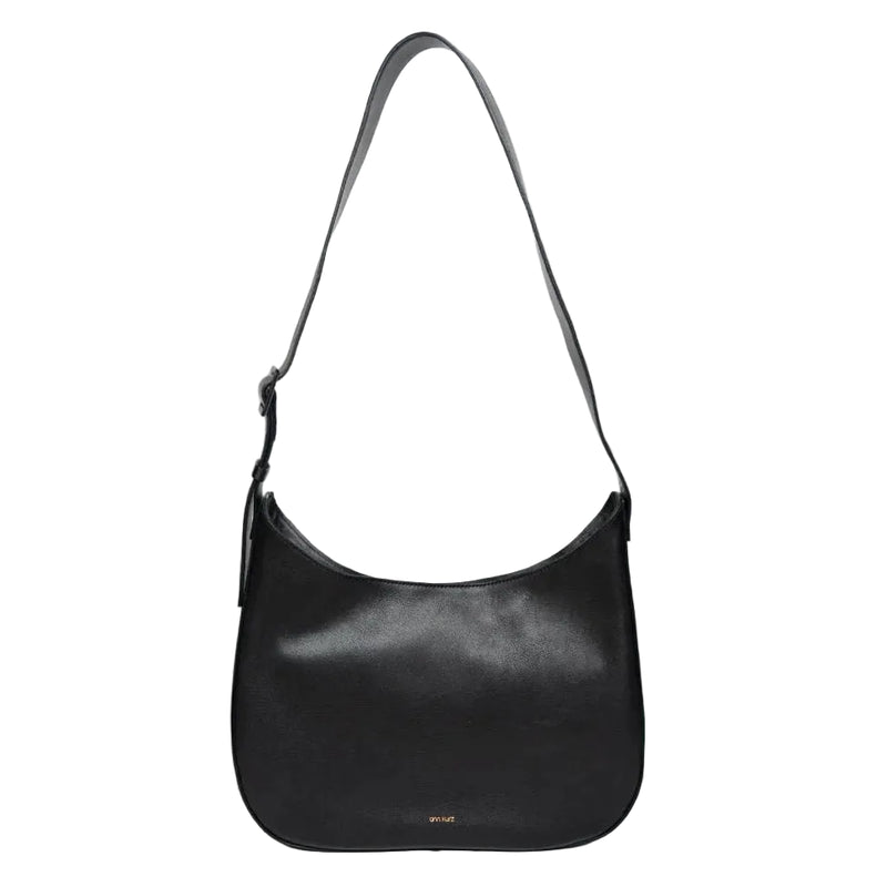 ANN KURZ Versatile hobo bag nappa black women