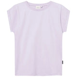 DEDICATED Visby base t-shirt thistle purple women