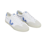 VEJA Volley canvas white aqua women