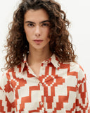 THINKING MU Ilusion Kati blouse orange women