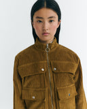 THINKING MU Celia corduroy jacket light oak women
