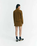THINKING MU Celia corduroy jacket light oak women