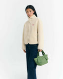 THINKING MU Kourtney jacket ivory women