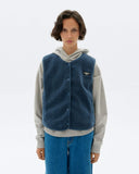 THINKING MU Jay vest fuzz women
