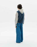 THINKING MU Jay vest fuzz women