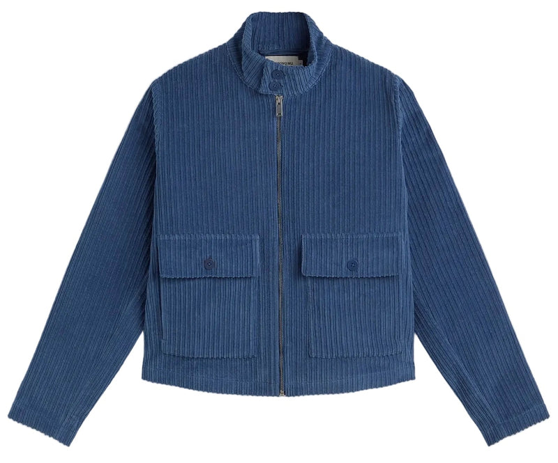 THINKING MU Delia jacket delft blue women