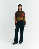 THINKING MU Nur knitted jumper creek women