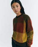 THINKING MU Nur knitted jumper creek women