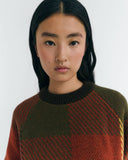 THINKING MU Nur knitted jumper creek women