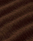 THINKING MU Amal jumper brown women