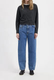 MUD JEANS Brooke high barrel jeans stone vintage women
