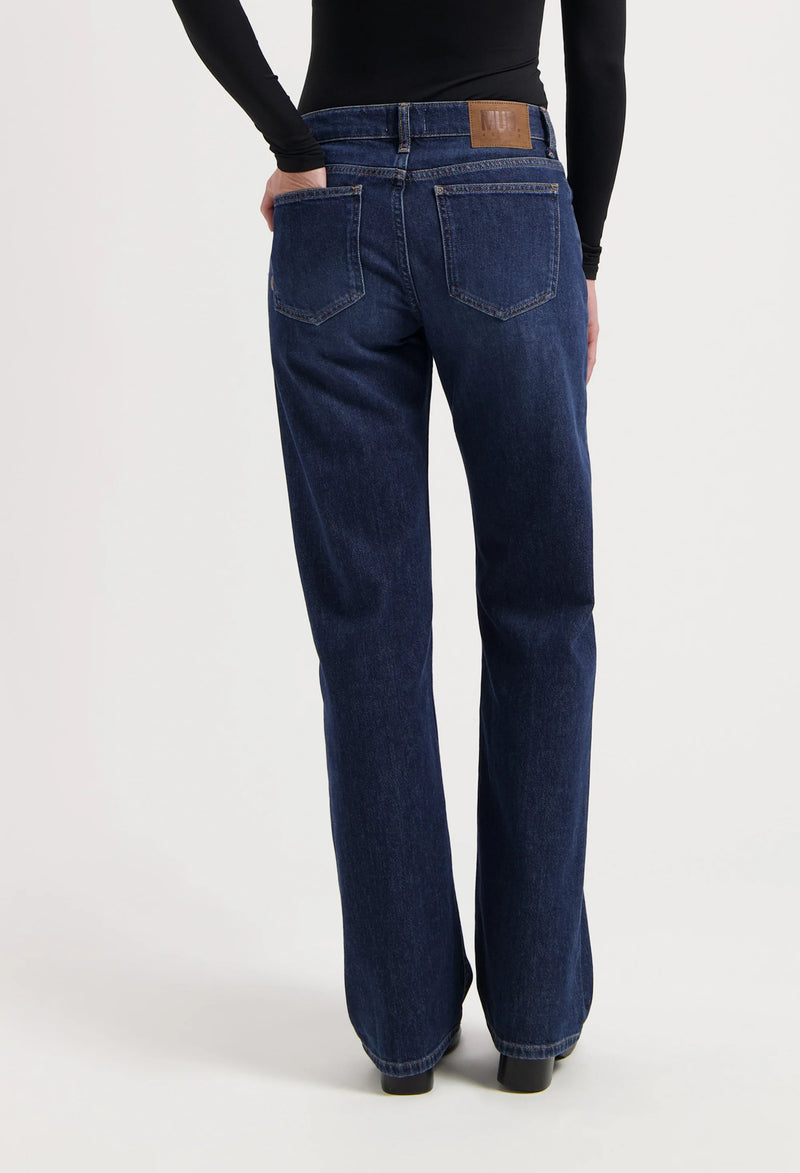 MUD JEANS Carry mid straight jeans faded vintage women