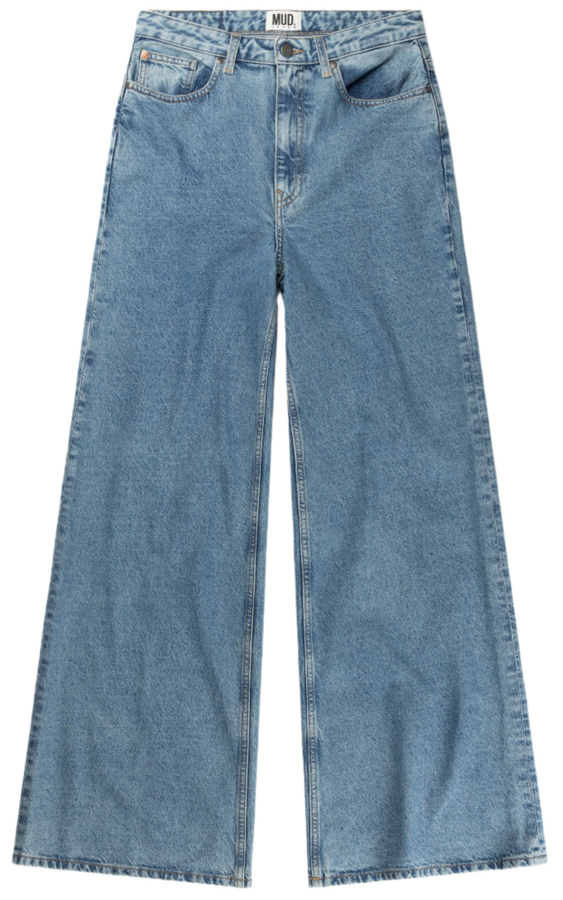 MUD JEANS Sara high loose jeans stone vintage women