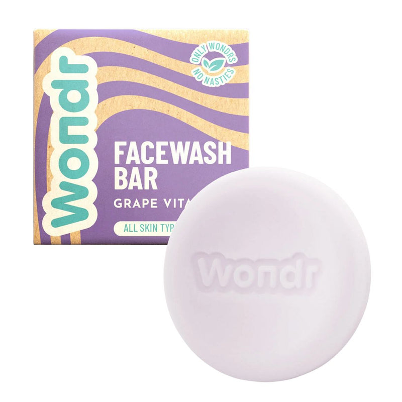 WONDR Grape vitality facewash bar