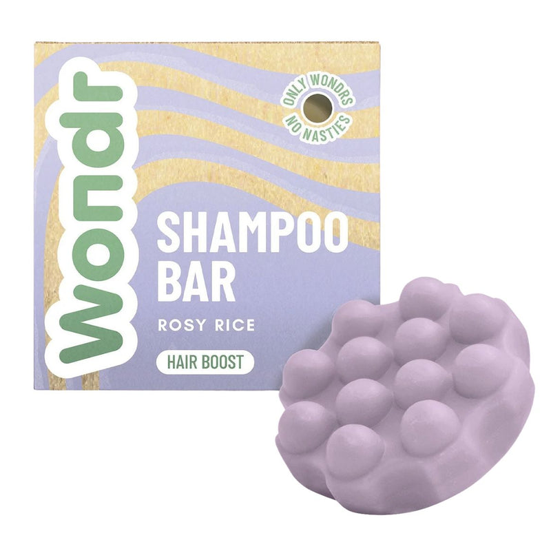 WONDR Rosy rice shampoo bar