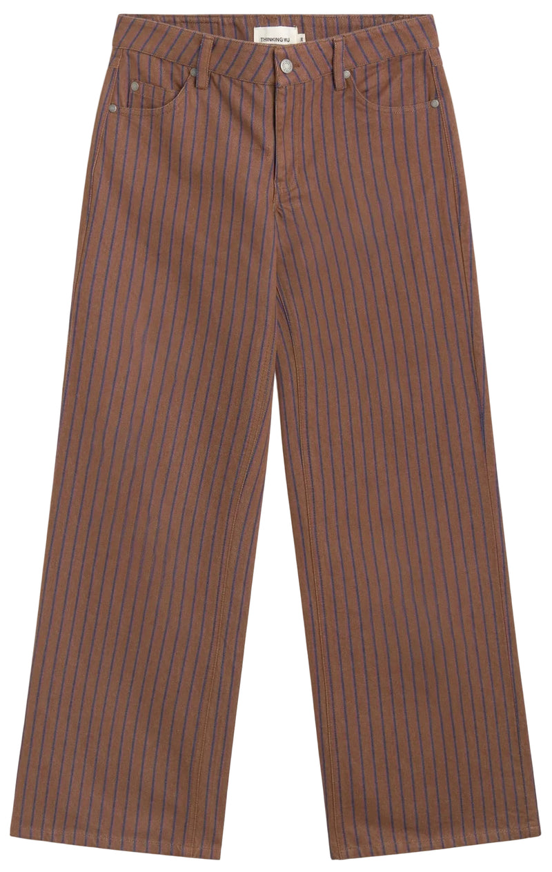 THINKING MU Kettan pants albin stripes women