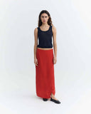THINKING MU Selina skirt clavel women