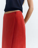 THINKING MU Selina skirt clavel women