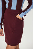 SKFK Amale skirt R9 chocolate women