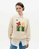 THINKING MU Metamorphosis sweatshirt ivory women