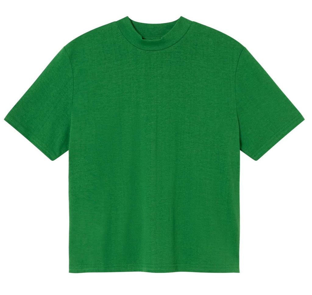 THINKING MU Aidin Hemp T-shirt clover green women