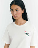 THINKING MU Lucia flor TM t-shirt white women