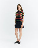 THINKING MU Zowie R striped t-shirt multicolour women