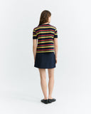 THINKING MU Zowie R striped t-shirt multicolour women