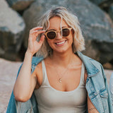 AARNI sunglasses Wynn alder brown lenses