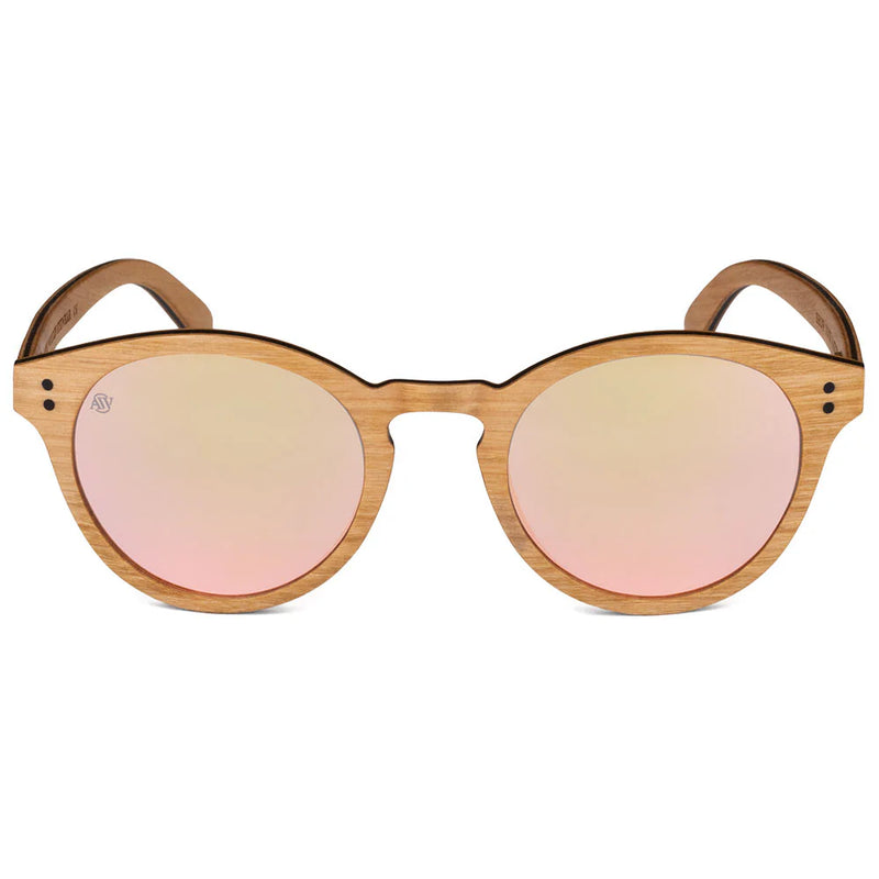 AARNI Wynn sunglasses alder rose gold lenses