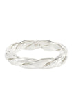 Wildthings Collectables Chunky twisted ring silver
