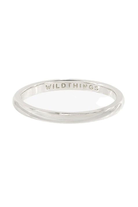 Wildthings Collectables Small band ring silver