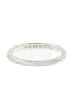 WILDTHINGS COLLECTABLES Small band ring recycled silver