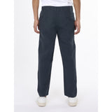 KCA 70286 Bob loose linen pant 1001 Total eclipse men