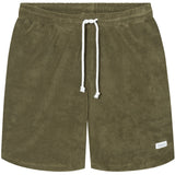 KCA 1050009 Casual terry shorts 1068 burned olive men