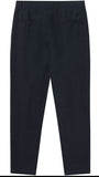 KCA 70286 Bob loose linen pant 1001 Total eclipse men