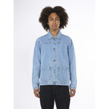 KCA 1160001 REBORN bleached denim jacket 3050 Bleached stonewash men